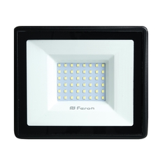 Прожектор светодиодный ДО-50w 6400К 4750Лм IP65 черный | код. 32102 | FERON ( 1шт. )