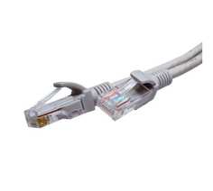 Патч-кордUTP 5e 4x2 26AWG (7x0.16mm) Cu LSZH серый 2м | код 10-0143 | СУПР (1 шт.)