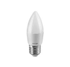 Лампа светодиодная LED 10вт Е27 теплый матовая свеча 61959 OLL-C37 21211 ОНЛАЙТ