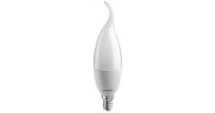 Лампа светодиодная LED 8вт Е14 белый матовая свеча на ветру 61198 OLL-FC37 20821 ОНЛАЙТ