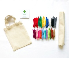 Тактильное рисование Тафи Вязаная графика: Мозаика