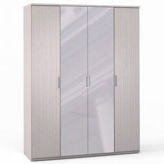 ШАТУРА Шкаф 4 дв. (1+2+1) с зерк.