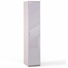 ШАТУРА Шкаф 1дв. с зерк., полки