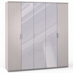 ШАТУРА Шкаф 5 дв. (2+1+2) с зерк.