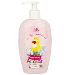 Крем-мыло Iris Cosmetic алоэ, с 7 лет, 250 мл No Brand