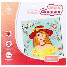 Аппликация Айрис-фолдинг. Весна Фабрика Фантазий