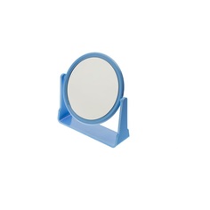 Зеркало Dewal, настольное в синей оправе