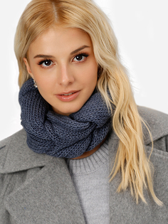 Снуд женский Siberika Джоди джинса, 25х20 см