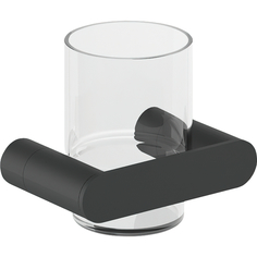 Стакан для зубных щеток Nofer Verona 16881.N Черный матовый