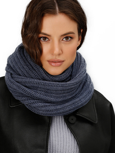 Снуд женский Siberika Бруно джинса, 60х30 см