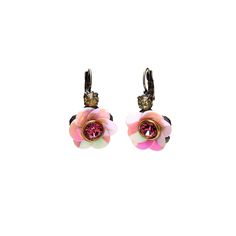 Серьги из бижутерного сплава с swarovski Moon Paris Mo-1902-101