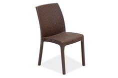 Bica, Италия Стул B:rattan VIRGINIA без подлокотников, коричневый