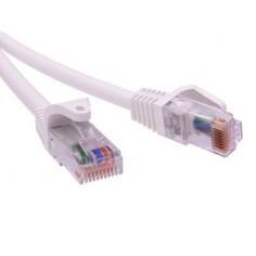 Патч-корд неэкранированный CAT5E U/UTP 4х2 LSZH белый 3м | код RN5EUU4530WH | DKC ( 1шт. )