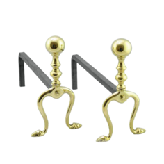 Подставка для поленьев Alberti Livio Наполеон полир. бронза h.34см