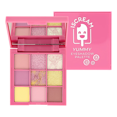 Палетка теней для век ISCREAM YUMMY тон 03 peach