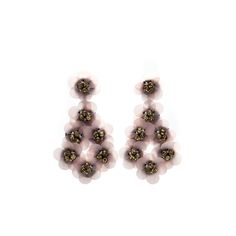 Серьги из бижутерного сплава с swarovski Moon Paris Mo-1902-083