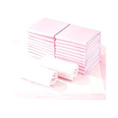 Пеленки одноразовые, утолщенные, Bentfores (60 х 45 см, 50 шт, розовый)