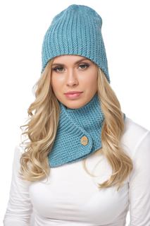 Снуд женский Siberika Джерри нефрит, 60х14 см