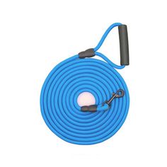 Поводок тросовый для собак, Bentfores (1,5 м/10 мм, голубой)