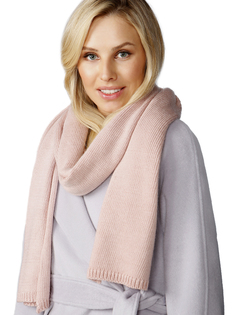 Палантин женский Siberika Хэдвиг бледно-розовый, 228х37 см