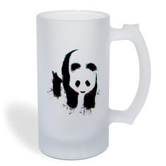 Кружка пивная CoolPodarok Животные Панда Дух