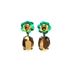 Серьги из бижутерного сплава с swarovski Moon Paris Mo-1902-097