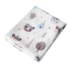 Пеленка муслиновая Amarobaby Rainbow Индейцы 135х115