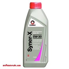 Comma 5W30 Syner-X (1l)_масло Моторное! Синт Api Sn, Ilsac Gf-5, Gm 6094m/4718m, Ford Wss-