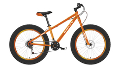 Велосипед Black One Monster 20 D 2022 11" оранжевый/белый