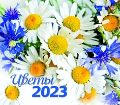 Календарь-домик (евро) ND Play "Цветы. Маркет" на 2023 год 306357
