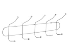 Вешалка настенная 5-ти рожковая / Прочная настенная вешалка в прихожую No Brand