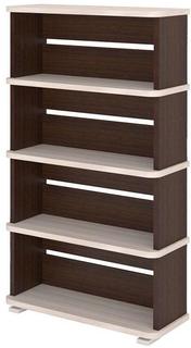 Стеллаж Мэрдэс СБ-25/4 Карамель/Венге Merdes