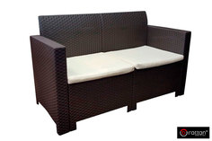 Bica, Италия Комплект мебели NEBRASKA SOFA 2 (2х местный диван), венге