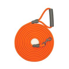 Поводок тросовый для собак, Bentfores ( 2 м/13 мм, оранжевый)