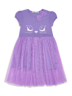 Платье детское Me&We KG218-J601-699 цв. фиолетовый р. 116