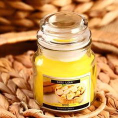 Сима-Ленд Свеча в банке Банан 82 гр 6х9х9 см 3403777 Sima Land