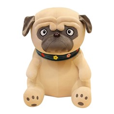 Мягкая игрушка Maxitoys Собака Мопс, 40 см