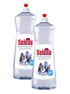 Вода для утюгов Selena деминерализованная без запаха 1л х 2шт.