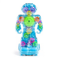 Музыкальный Робот IQ BOT Робби, SL-05879A, звук, свет, цвет голубой