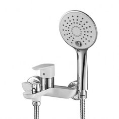 Смеситель для ванны и душа с коротким изливом GROSS AQUA Space 2515288СW