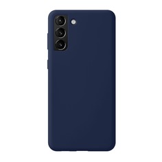 Чехол Deppa Liquid Silicone Pro для Samsung Galaxy S21 Plus, синий