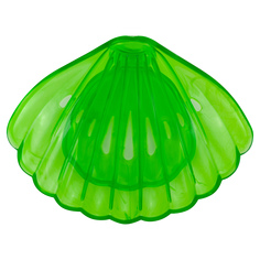 Мыльница ракушка, салатовая No Brand