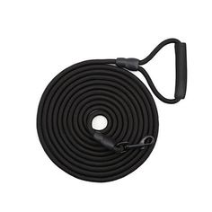 Поводок тросовый для собак, Bentfores (2 м/13 мм, черный)