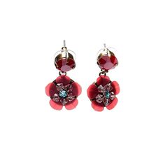 Серьги из бижутерного сплава с swarovski Moon Paris Mo-1902-088_02