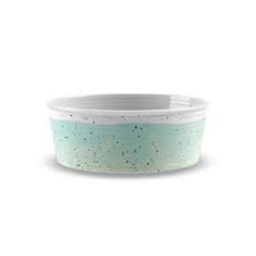 Миска для животных TarHong Desert Wash, бело-зелёная, 17х5.9см, 950мл