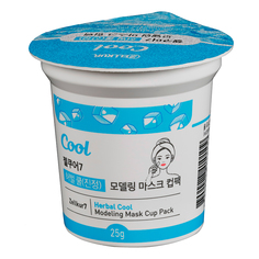 Маска для лица ZELLKUR, альгинатная, охлаждающая, 25 г