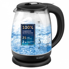 Чайник электрический Scarlett SC-EK27G25 2 л Black