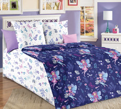 Покрывало Текс-Дизайн детское стеганое Лесные нимфы 1 Сер. из перкали 110х140