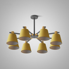 Потолочная Люстра На Штанге Natura A Yellow 8 Imperium Loft