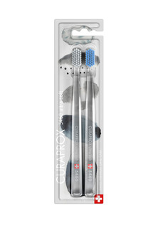 Набор зубных щеток ultrasoft d 0,10 мм Duo Winter Special Edition 2 шт. Curaprox